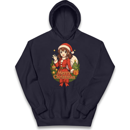 Anime Christmas Kids Hoodie