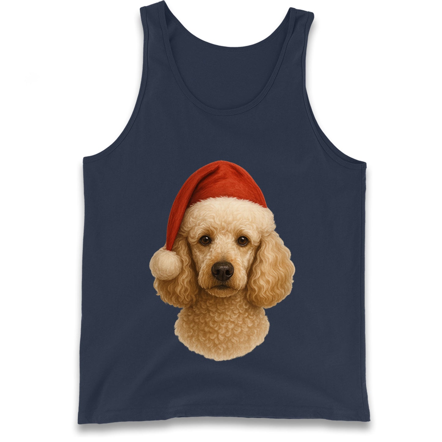Poodle Face Tank Top