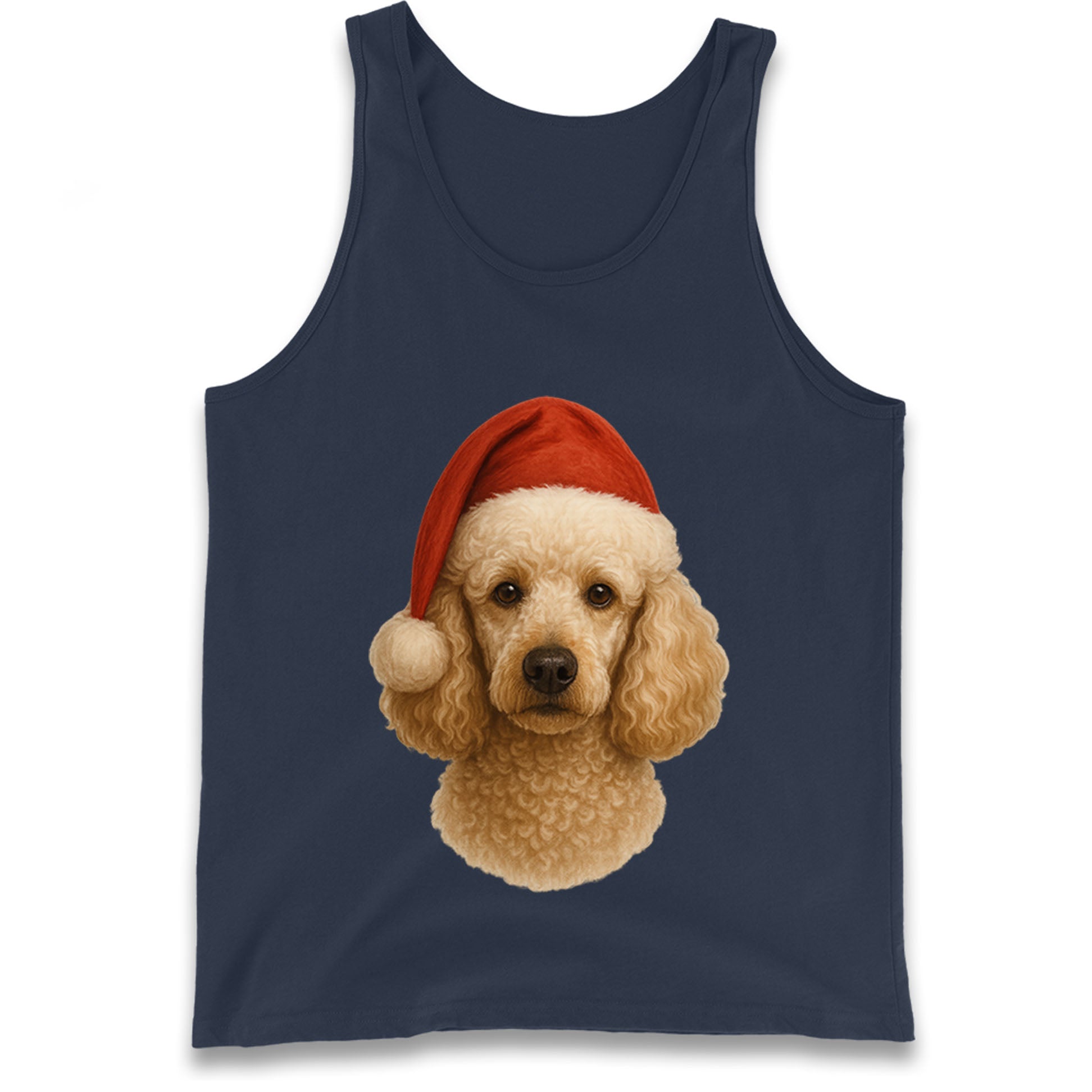 Poodle Face Tank Top