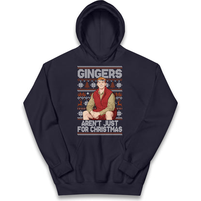 Angry Ginge Xmas Kids Hoodie