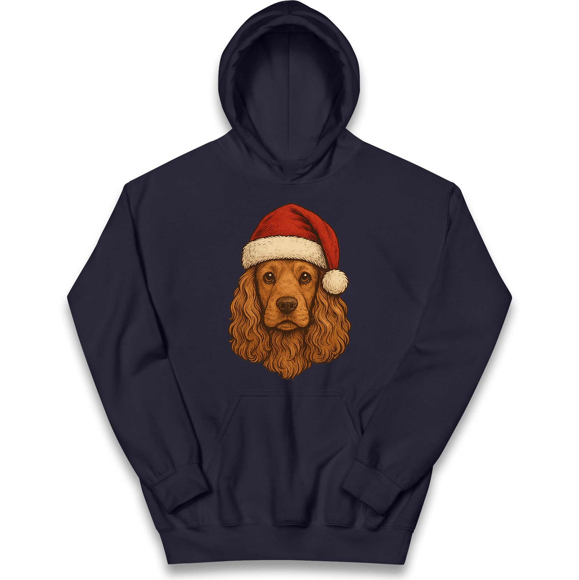 Cocker Spaniel Christmas Kids Hoodie