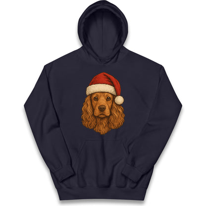 Cocker Spaniel Christmas Kids Hoodie
