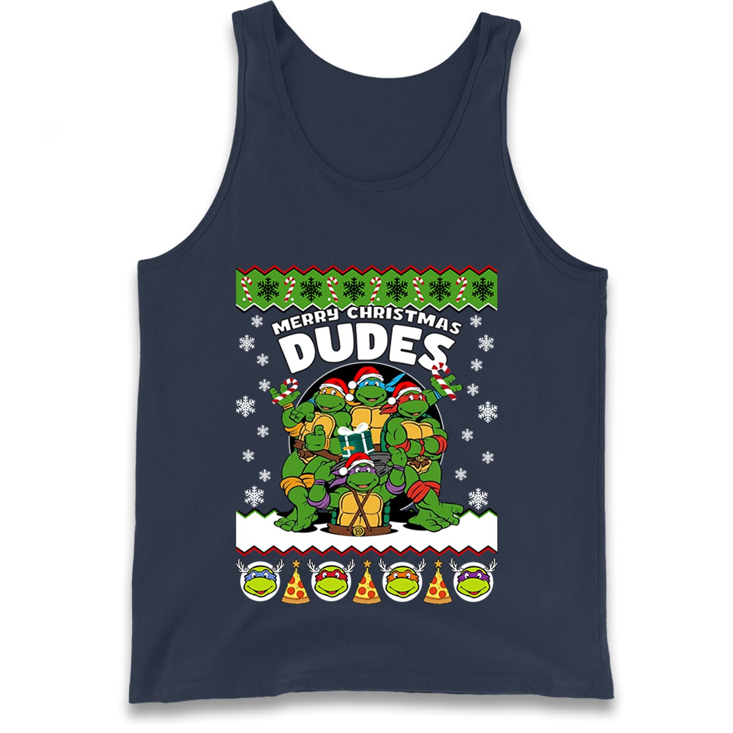 Ninja Turtles Christmas Tank Top