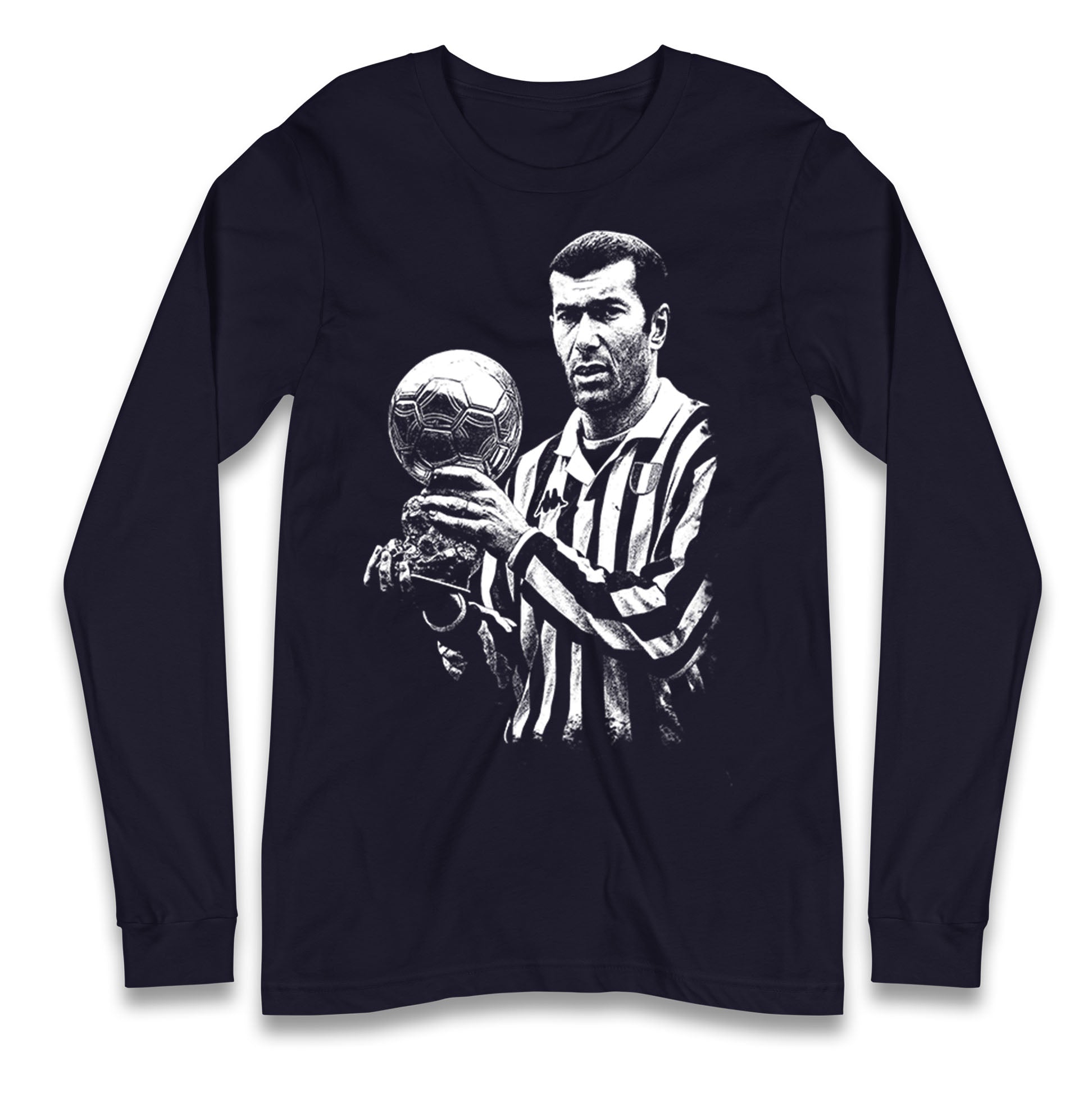 Zinedine Zidane Juventus Longsleeve T Shirt