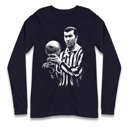 Zinedine Zidane Juventus Longsleeve T Shirt