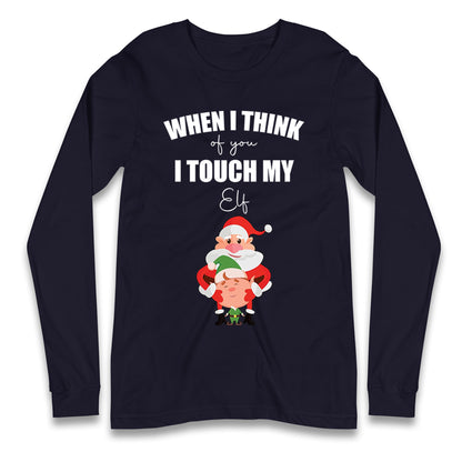 Santa Elf Christmas Longsleeve T Shirt