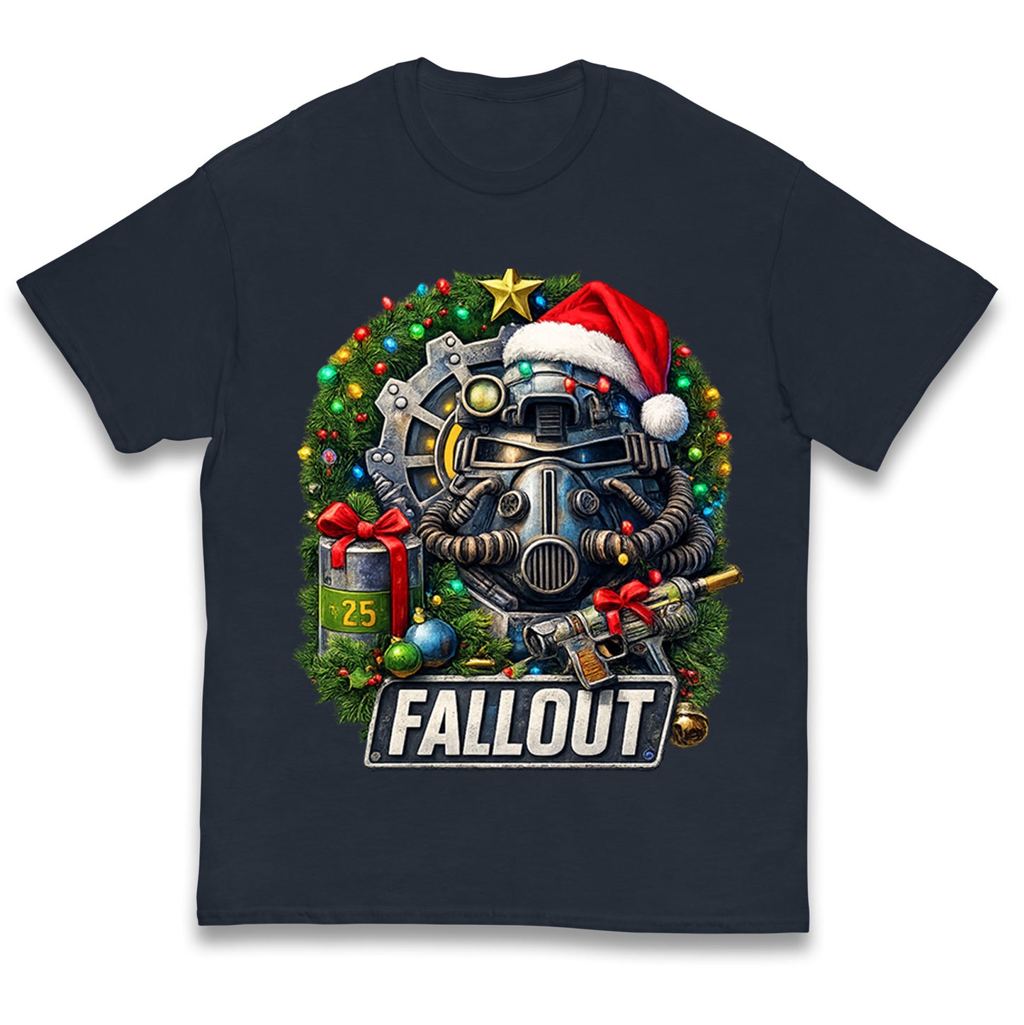 Fallout Christmas Kids T Shirt