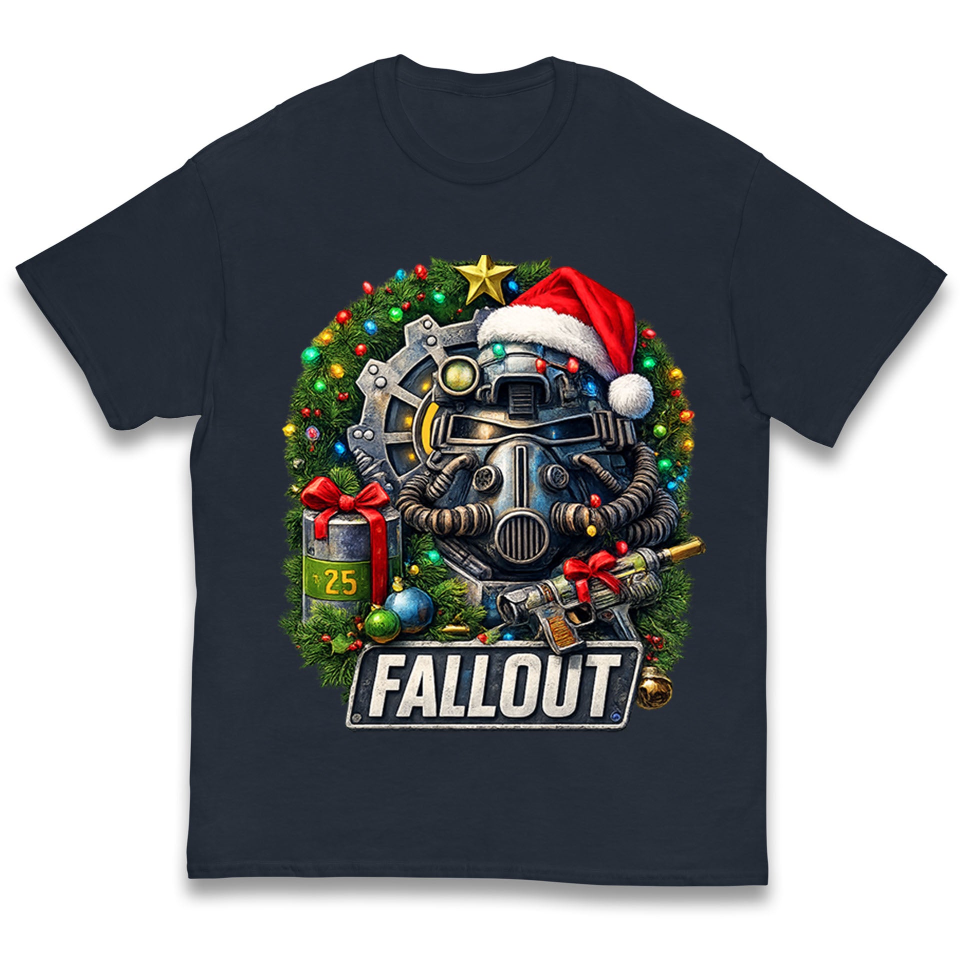 Fallout Christmas Kids T Shirt