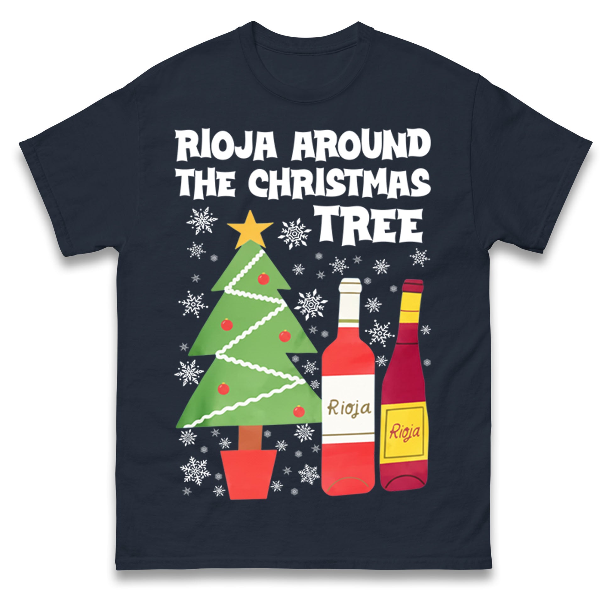 Rioja Wine Christmas T Shirt