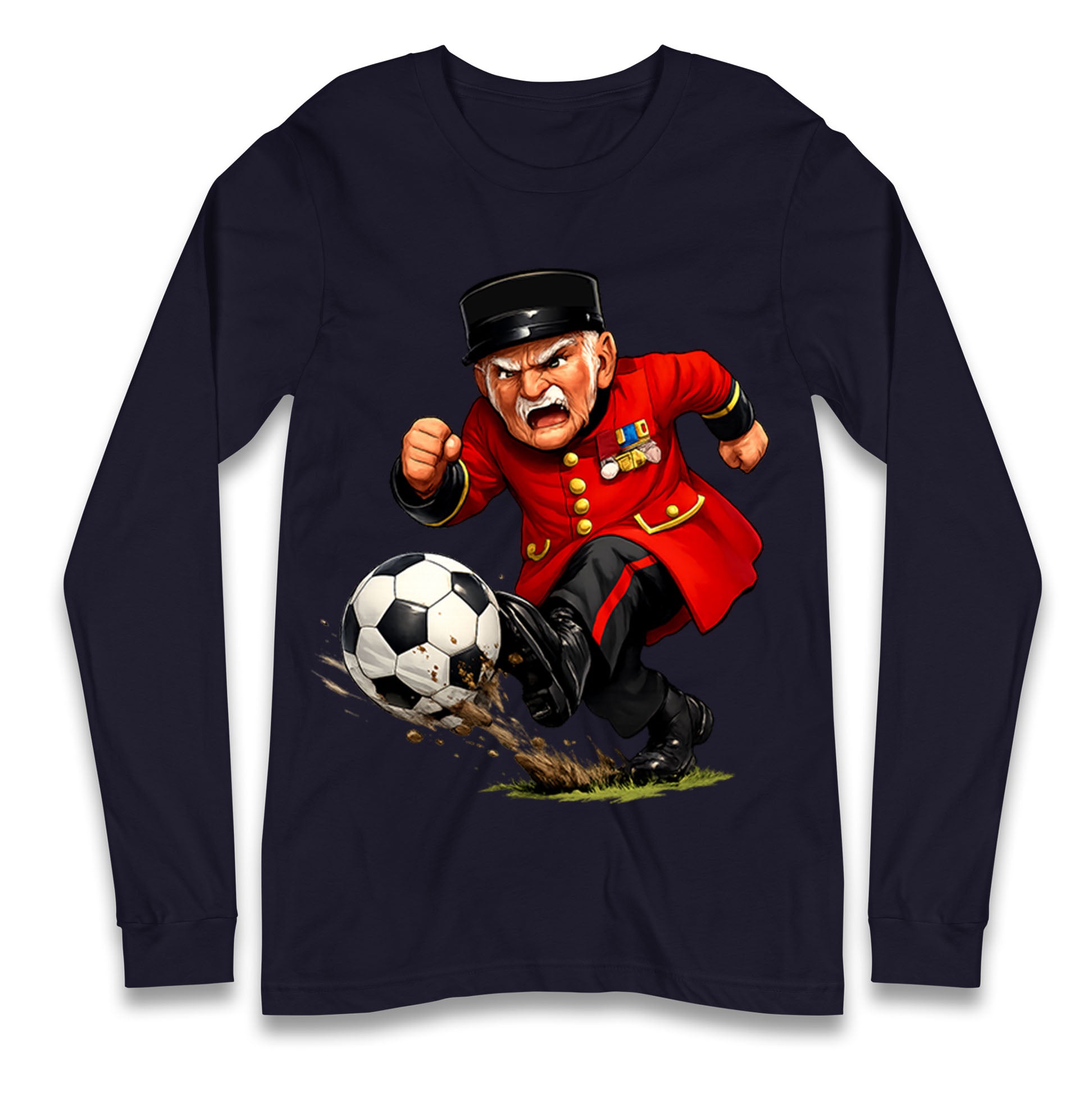 Retro Chelsea FC Longsleeve T Shirt 