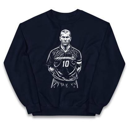 Zidane France 10 Kids Jumper