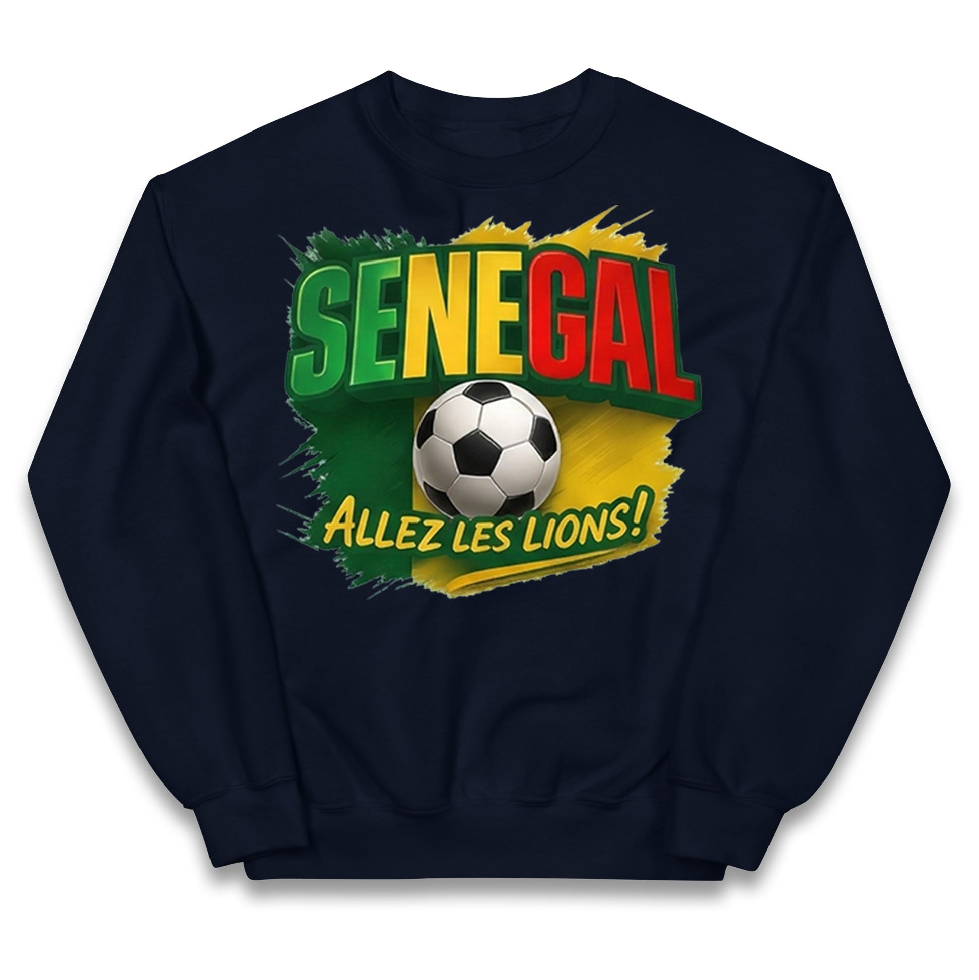 Senegal Retro World Cup Kids Jumper