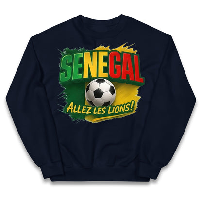 Senegal Retro World Cup Kids Jumper