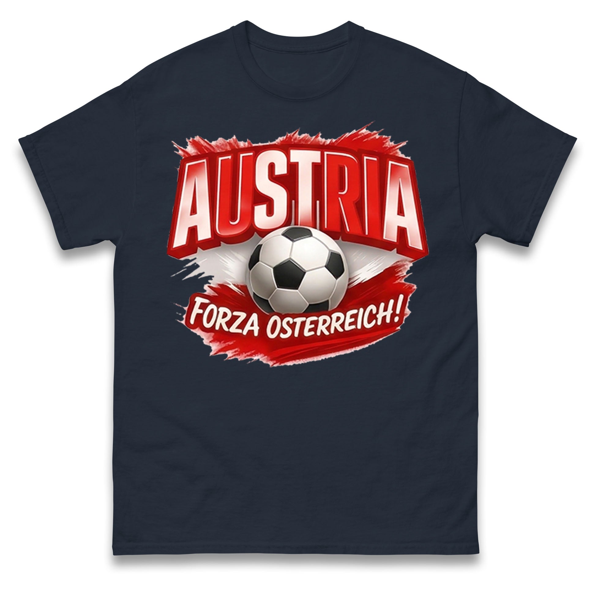 Austria Retro World Cup T Shirt