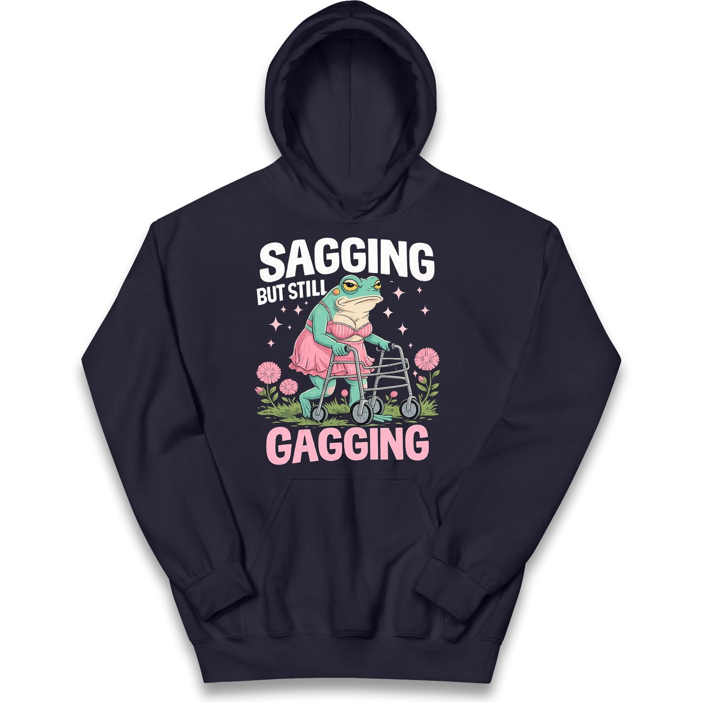 Sagging But Still Gagging Kids Hoodie