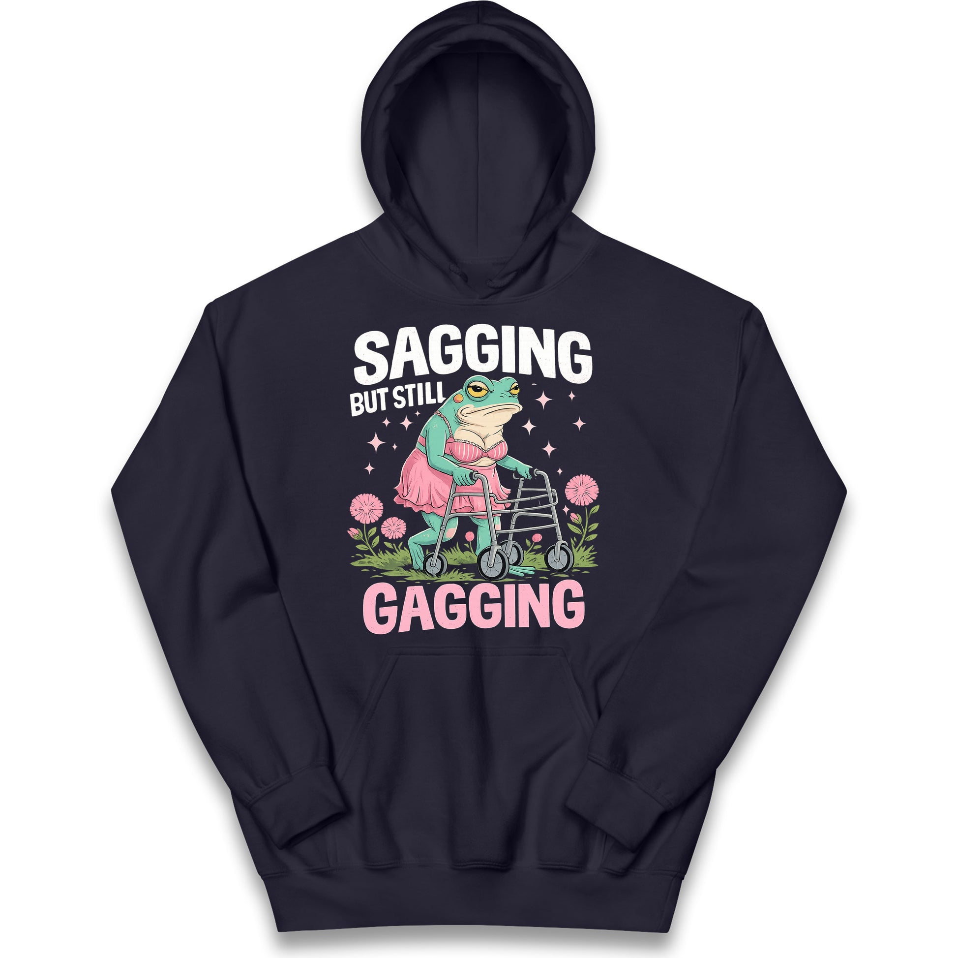 Sagging But Still Gagging Kids Hoodie