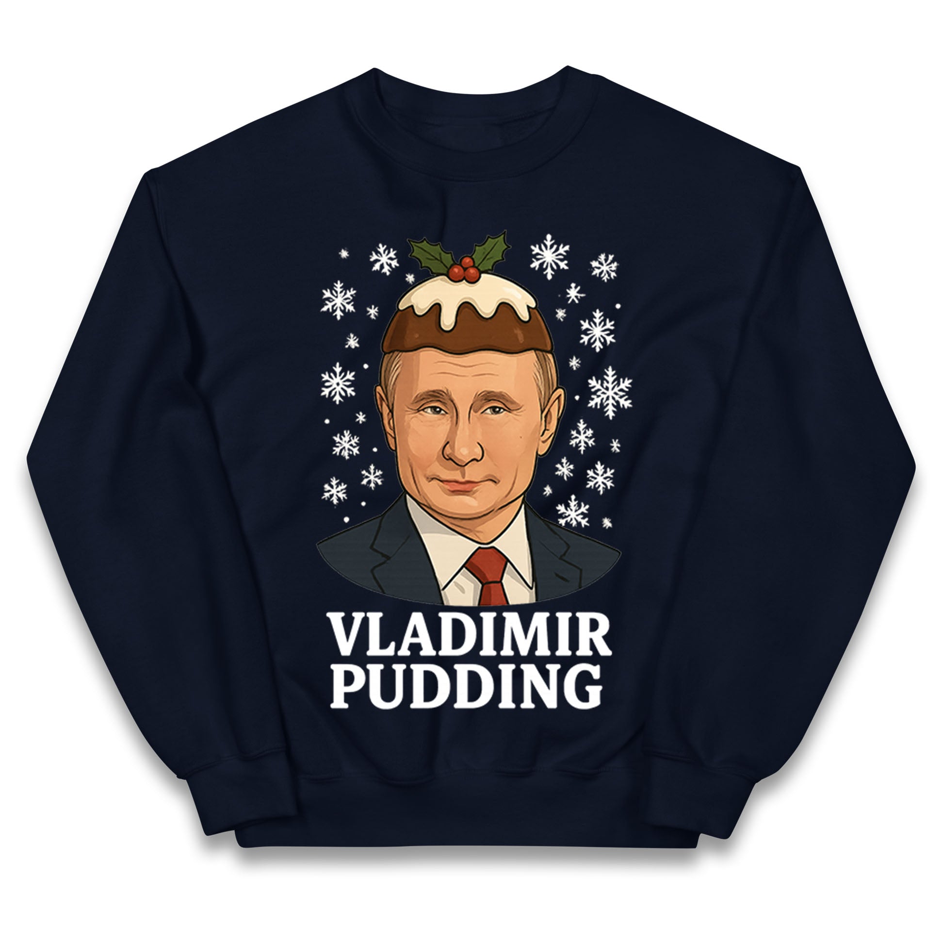 Vladimir Putin Christmas Kids Jumper