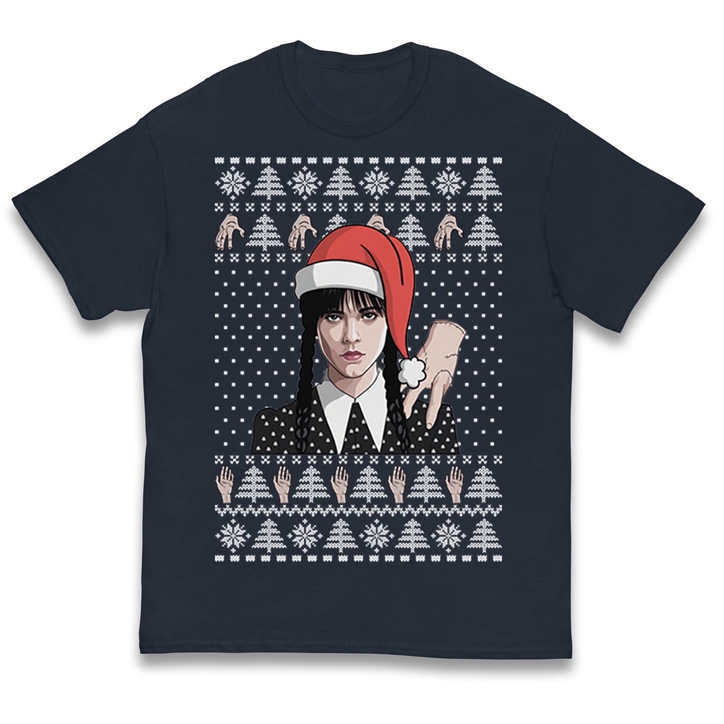 Wedensday Christmas Kids T Shirt