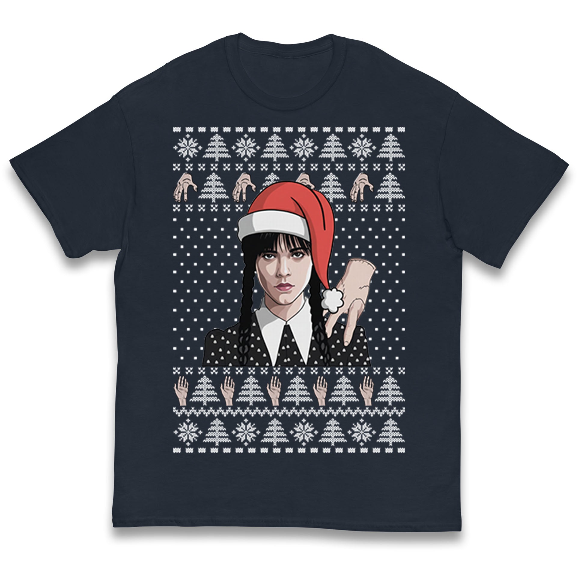 Wedensday Christmas Kids T Shirt