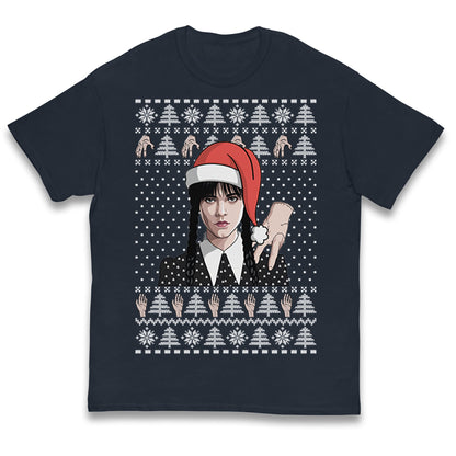 Wedensday Christmas Kids T Shirt