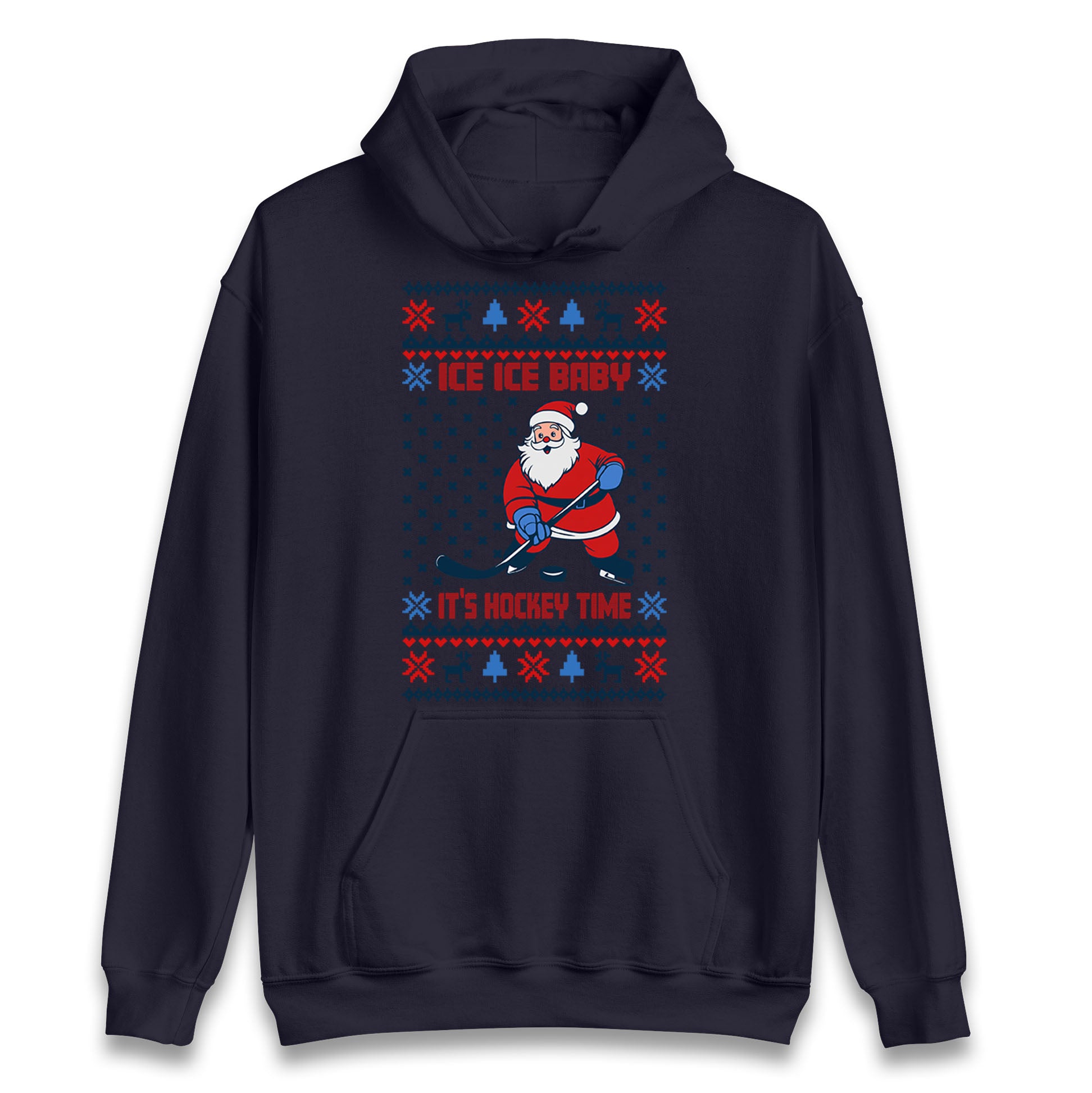 Hockey Christmas Hoodie
