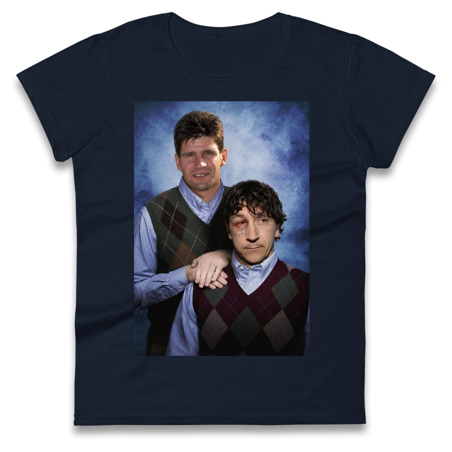 Brian Laws Ivano Bonetti Grimsby Town Step Brothers Ladies T Shirt