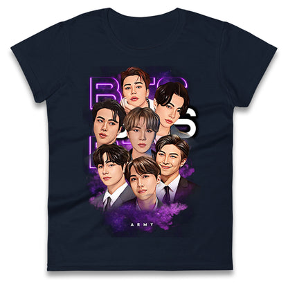 BTS K POP Ladies T Shirt