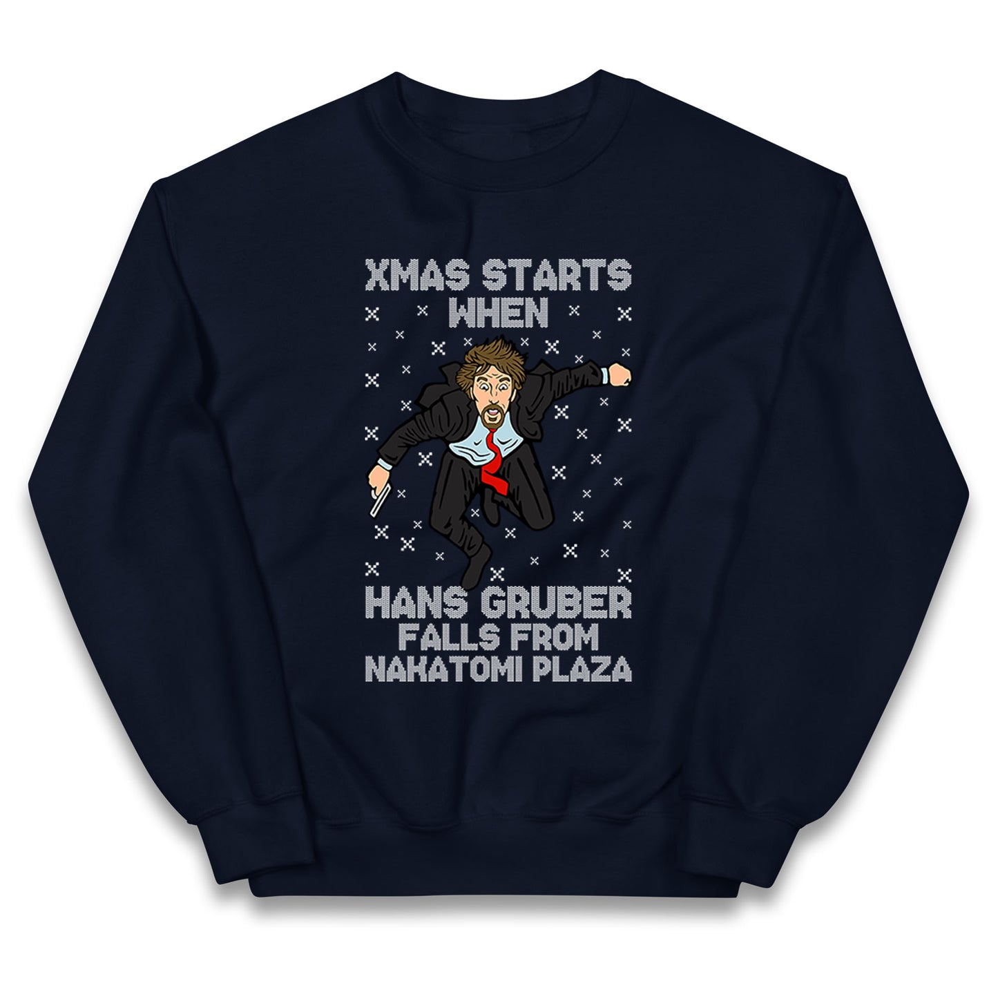 hans gruber falling jumper
