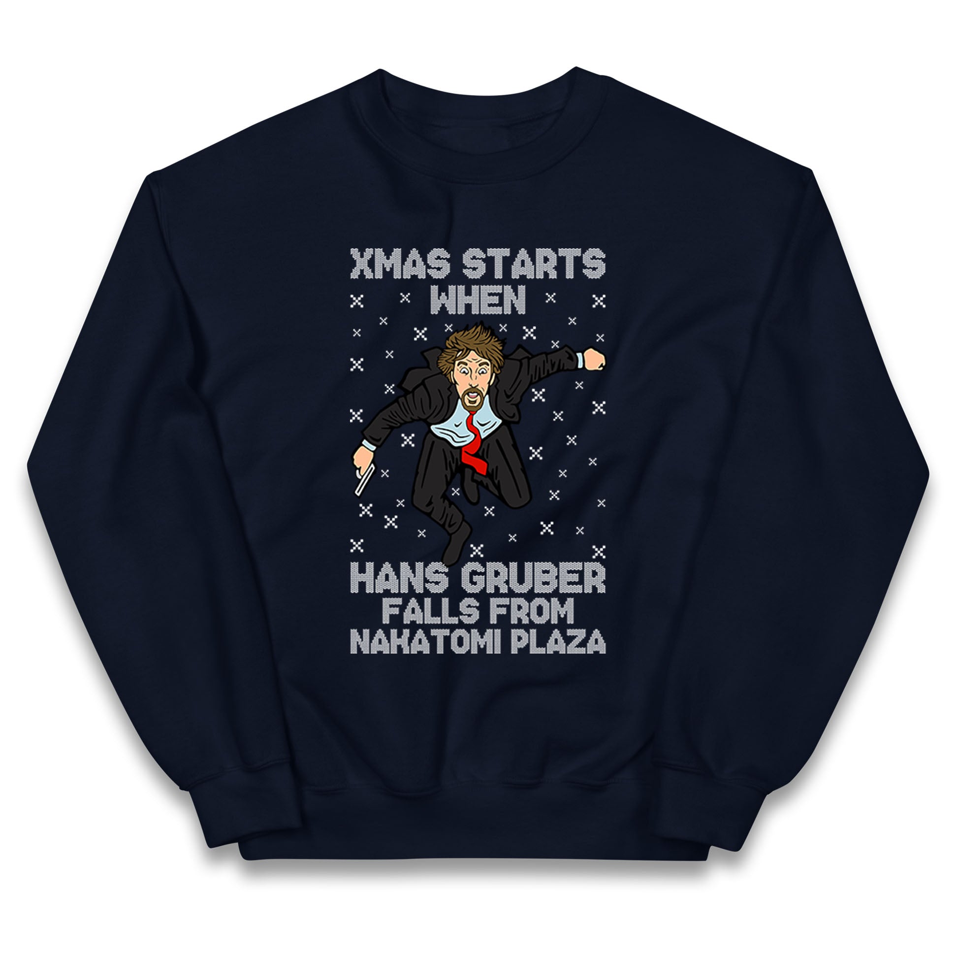hans gruber falling jumper