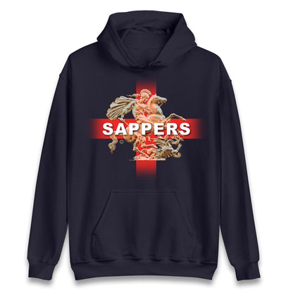 Royal Engineers Sappers England Hoodie 