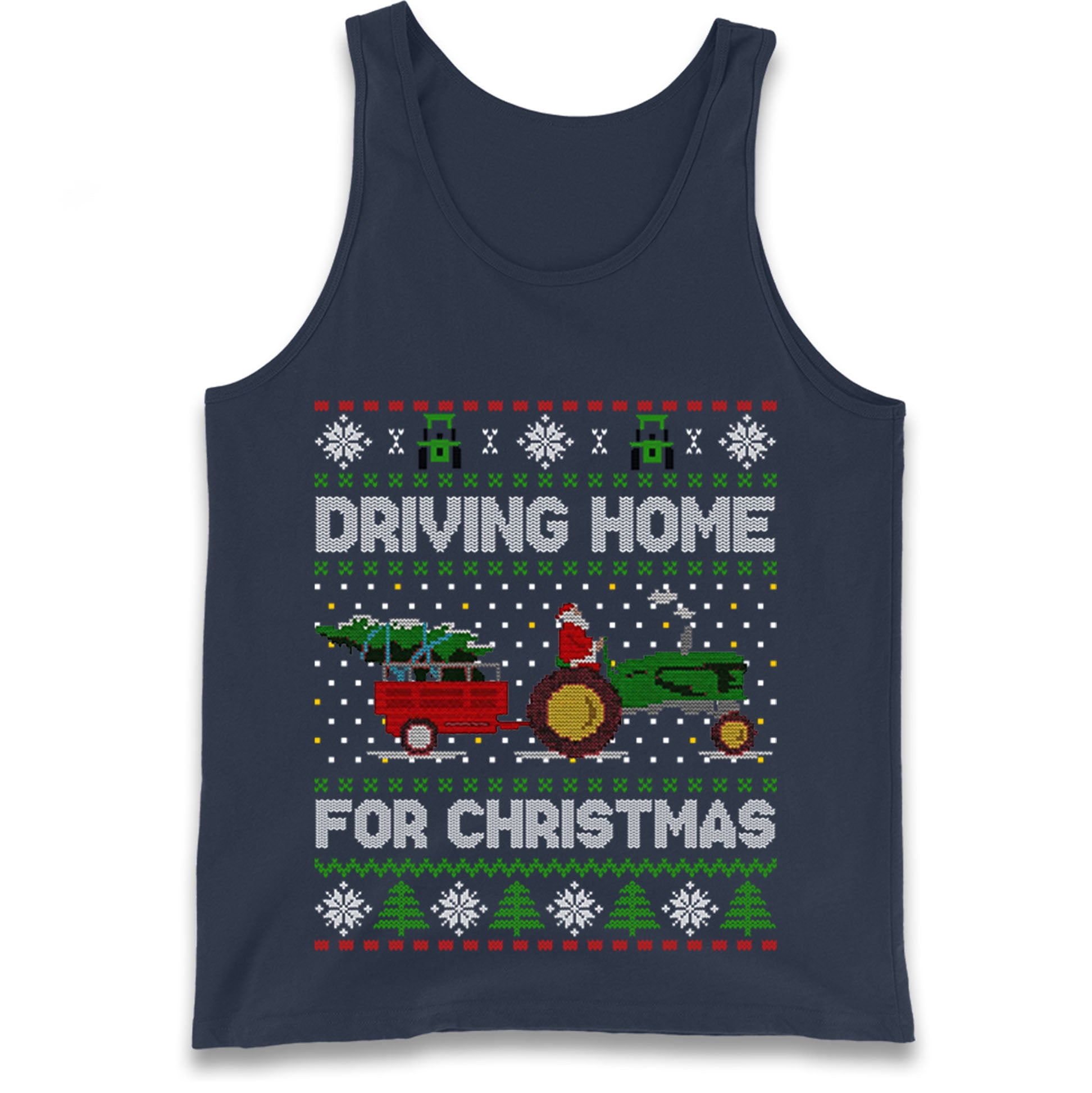 John Deere Christmas Tank Top