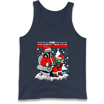Mandalorian Christmas Tank Top
