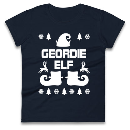 Geordie Christmas Ladies T Shirt