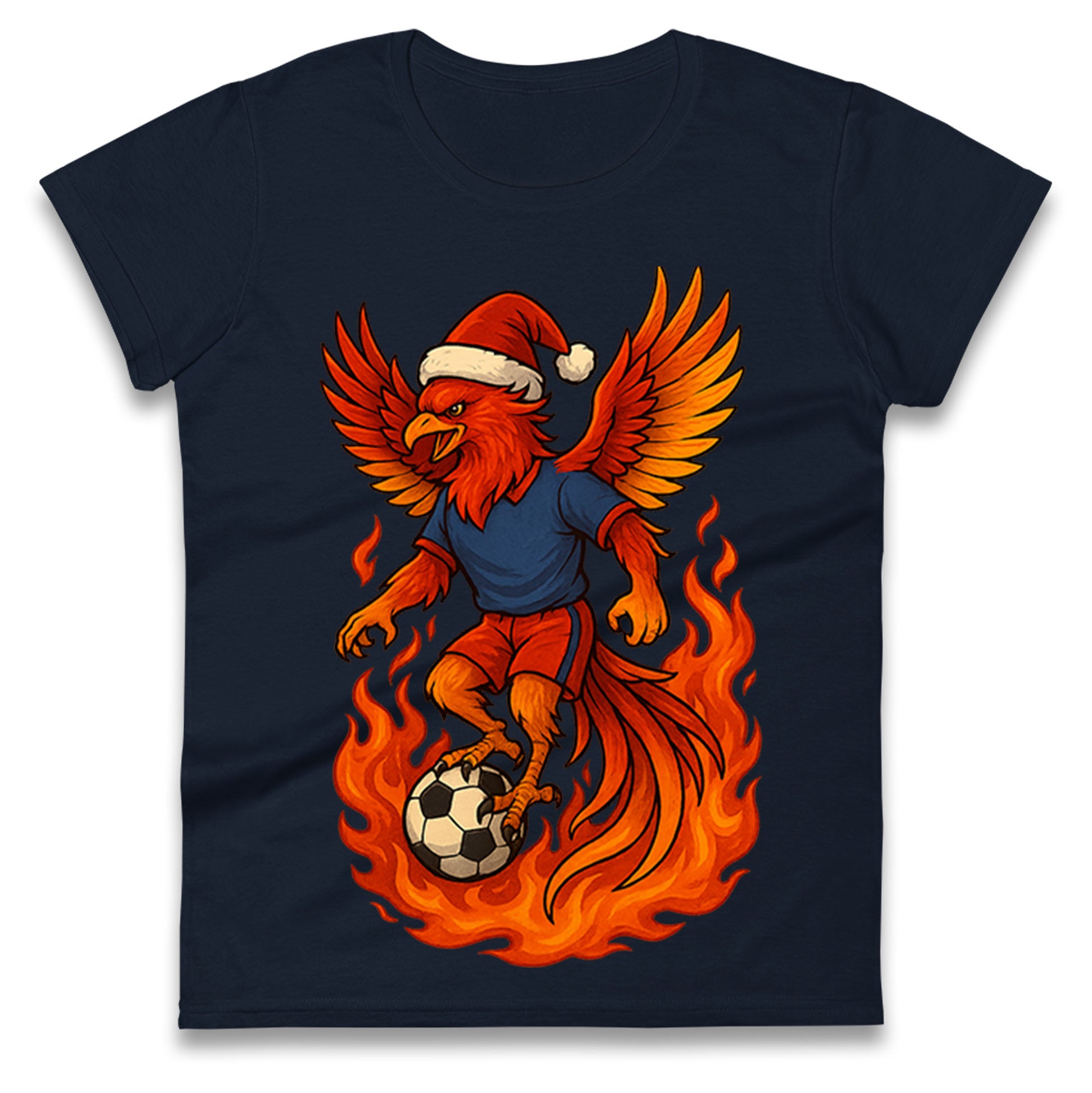 Aldershot Town Christmas Ladies T Shirt