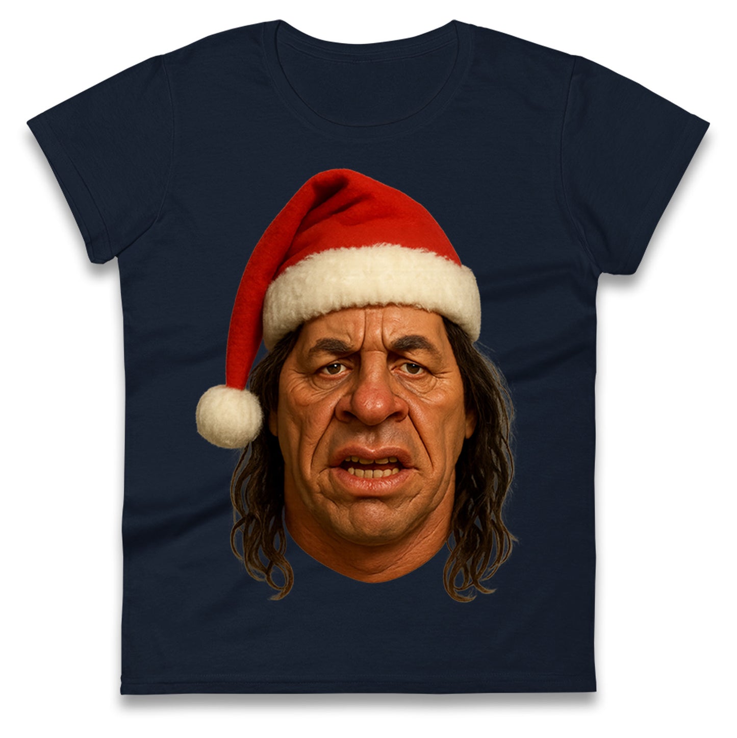 Bret Hart Christmas Ladies T Shirt