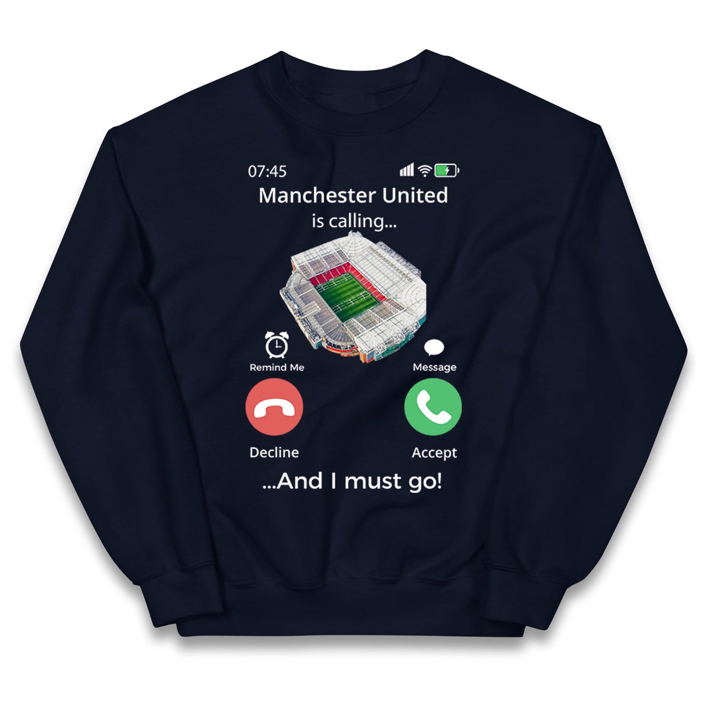 manchester united kids jumper