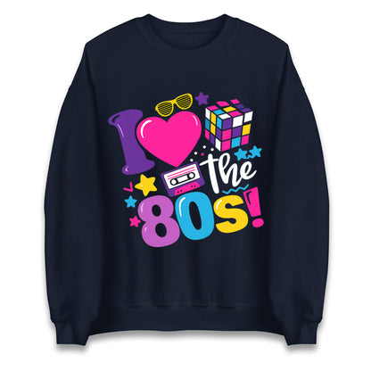 I Love The 80's Jumper 