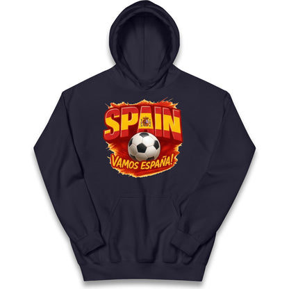 Spain Retro World Cup Kids Hoodie