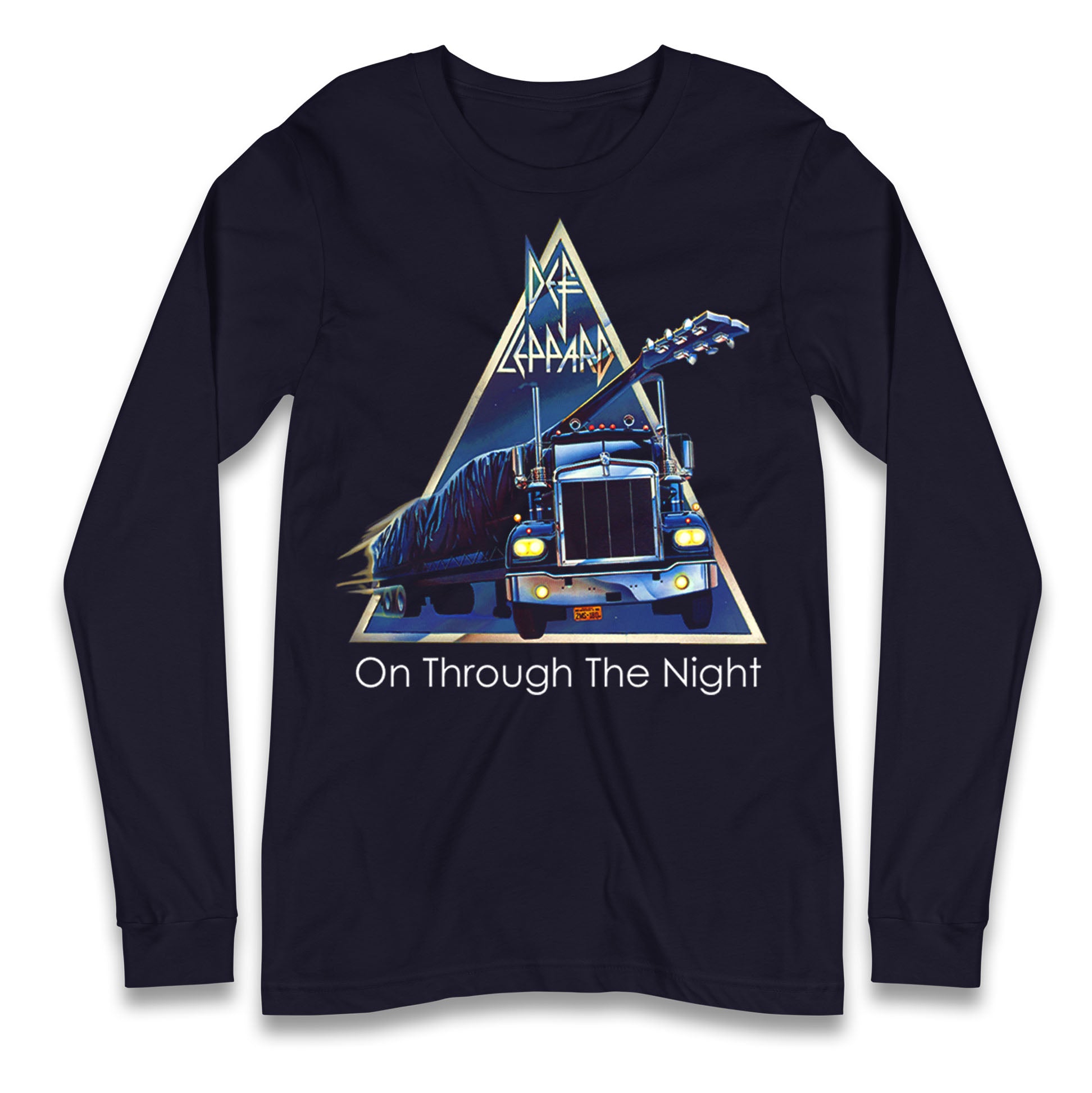 Leppard On Through The Night Longsleeve T Shirt