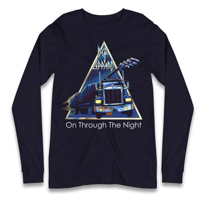 Leppard On Through The Night Longsleeve T Shirt