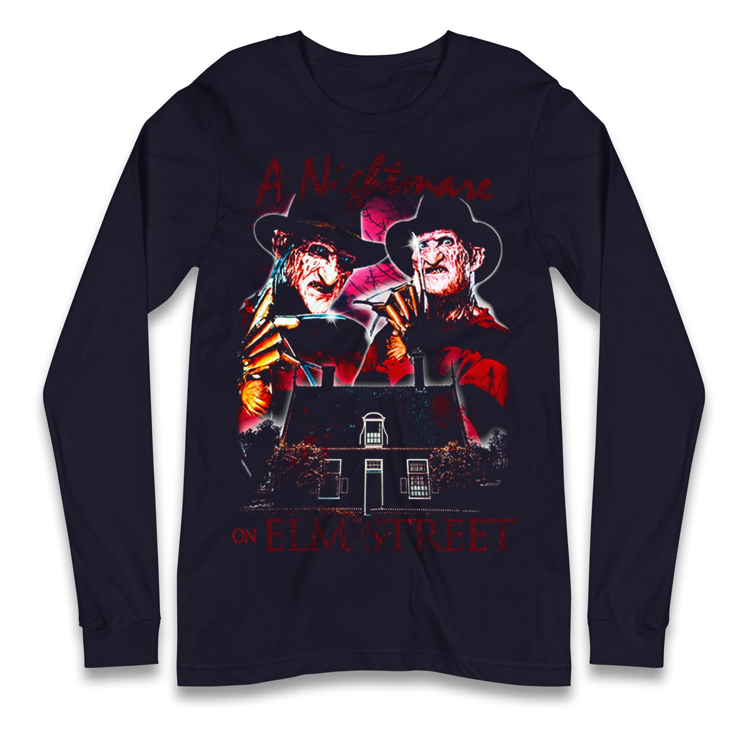 Freddy Krueger Movie Longsleeve T Shirt