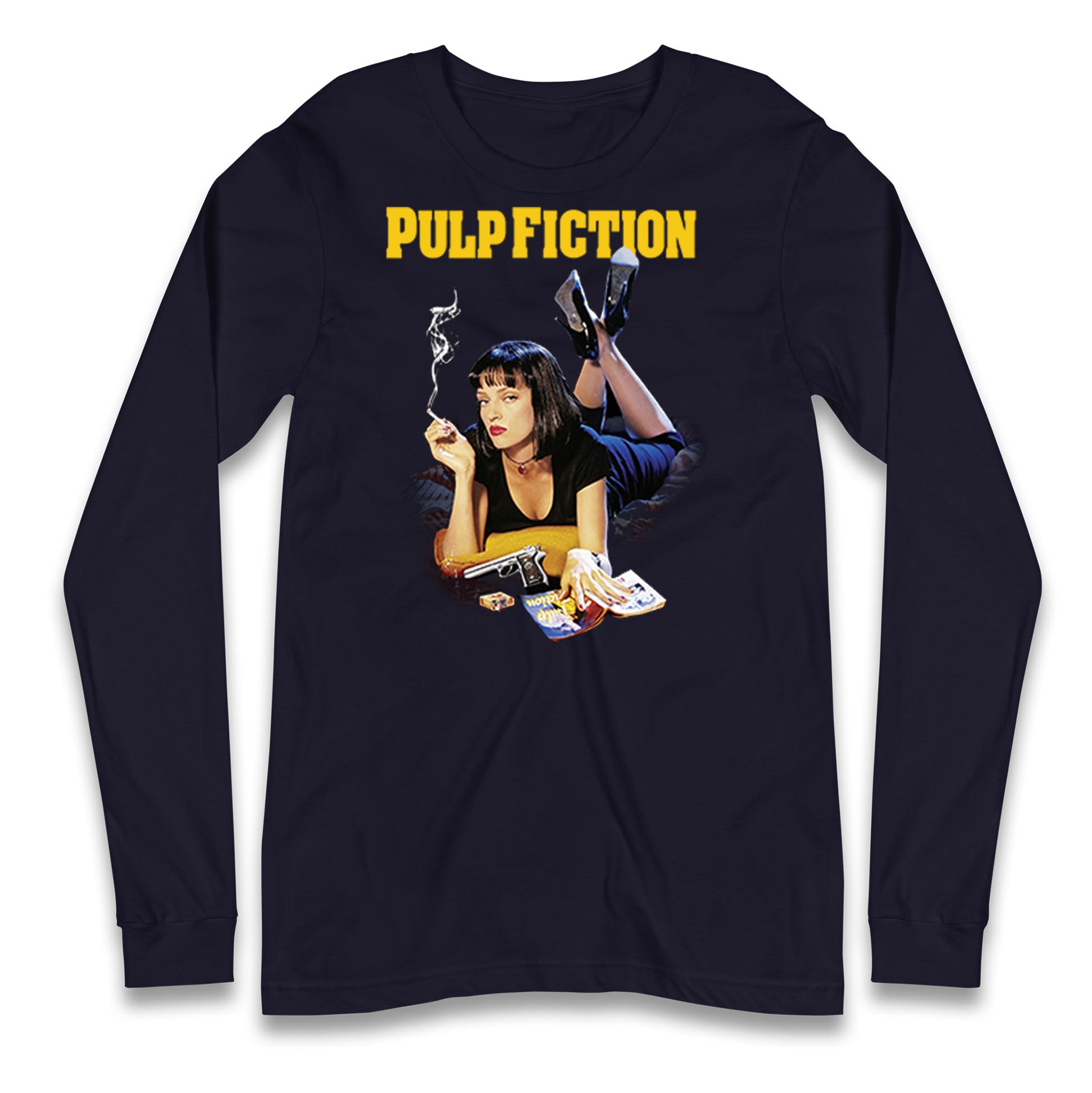 Uma Thurman Pulp Fiction Longsleeve T Shirt