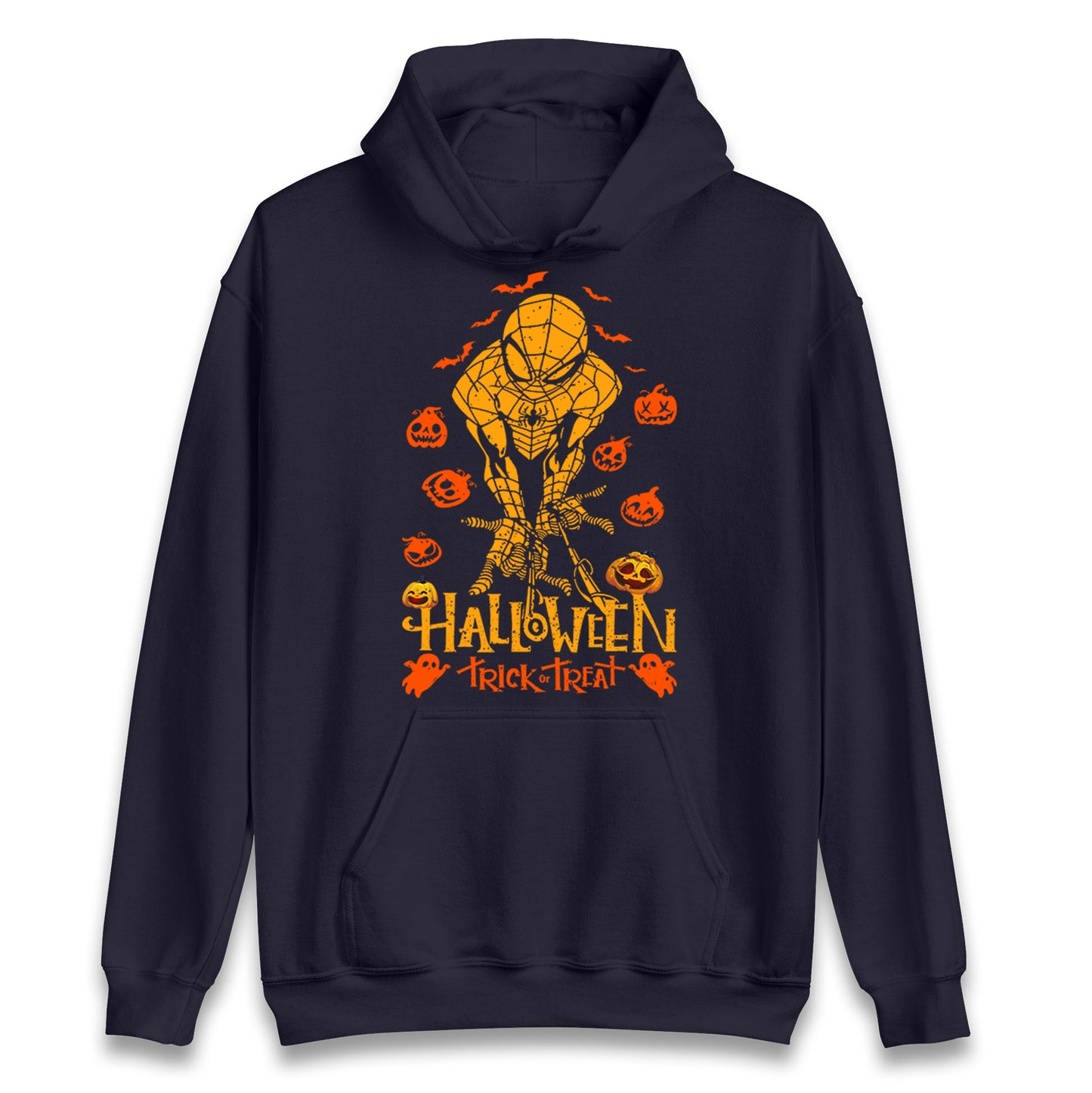 Spiderman Trick Or Treat Halloween Hoodie
