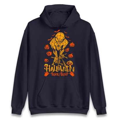 Spiderman Trick Or Treat Halloween Hoodie
