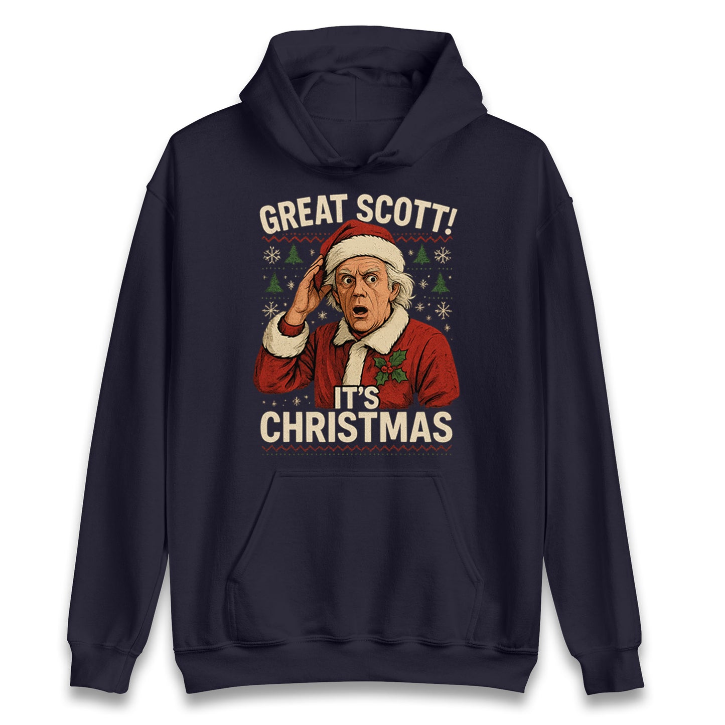 Back to the Future Doc Brown Hoodie