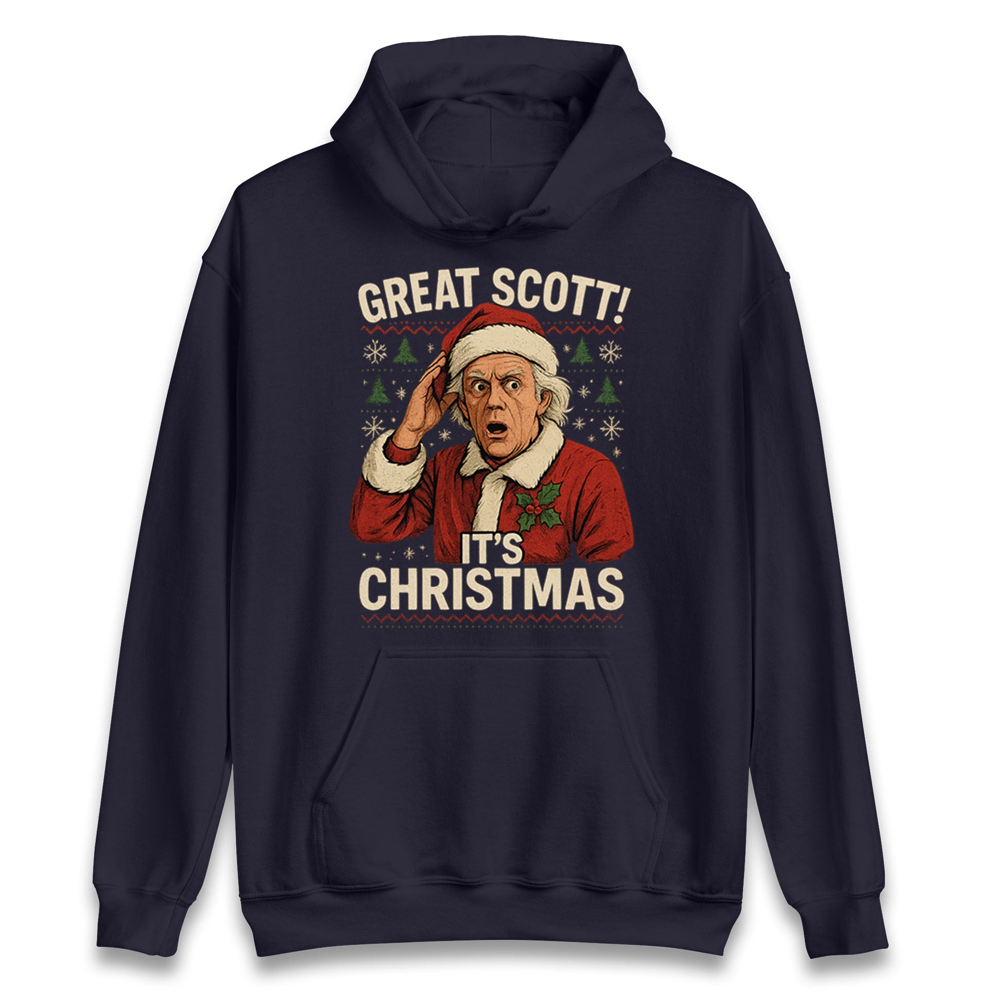 Back to the Future Doc Brown Hoodie
