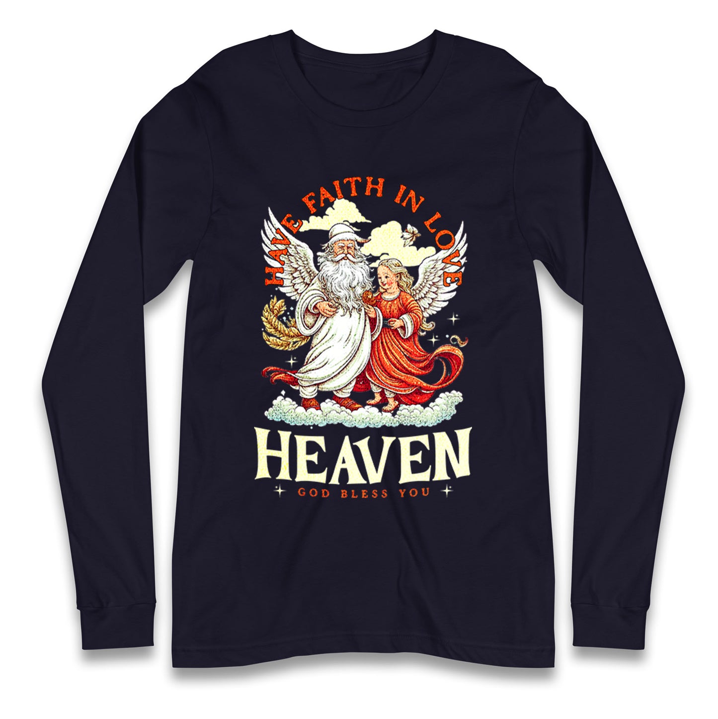 God Bless You Longsleeve T Shirt