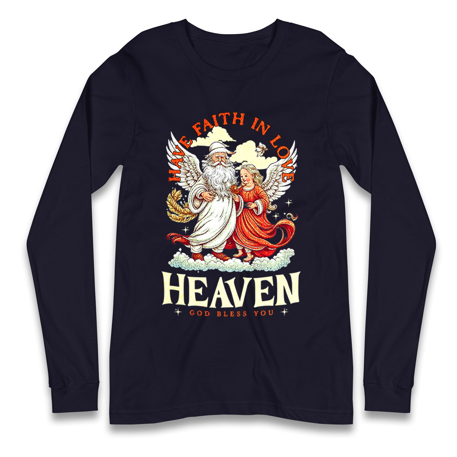 God Bless You Longsleeve T Shirt