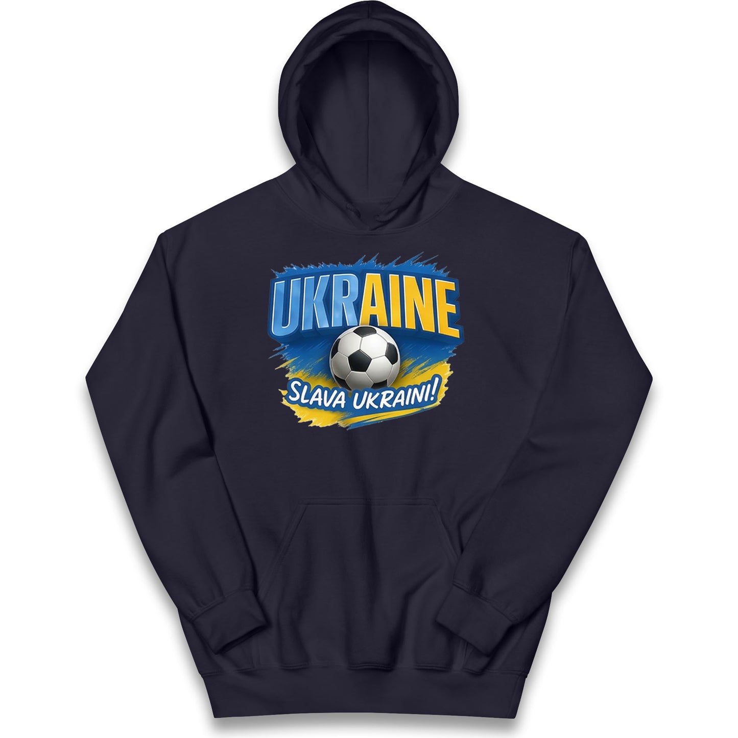 Ukraine Retro World Cup Kids Hoodie
