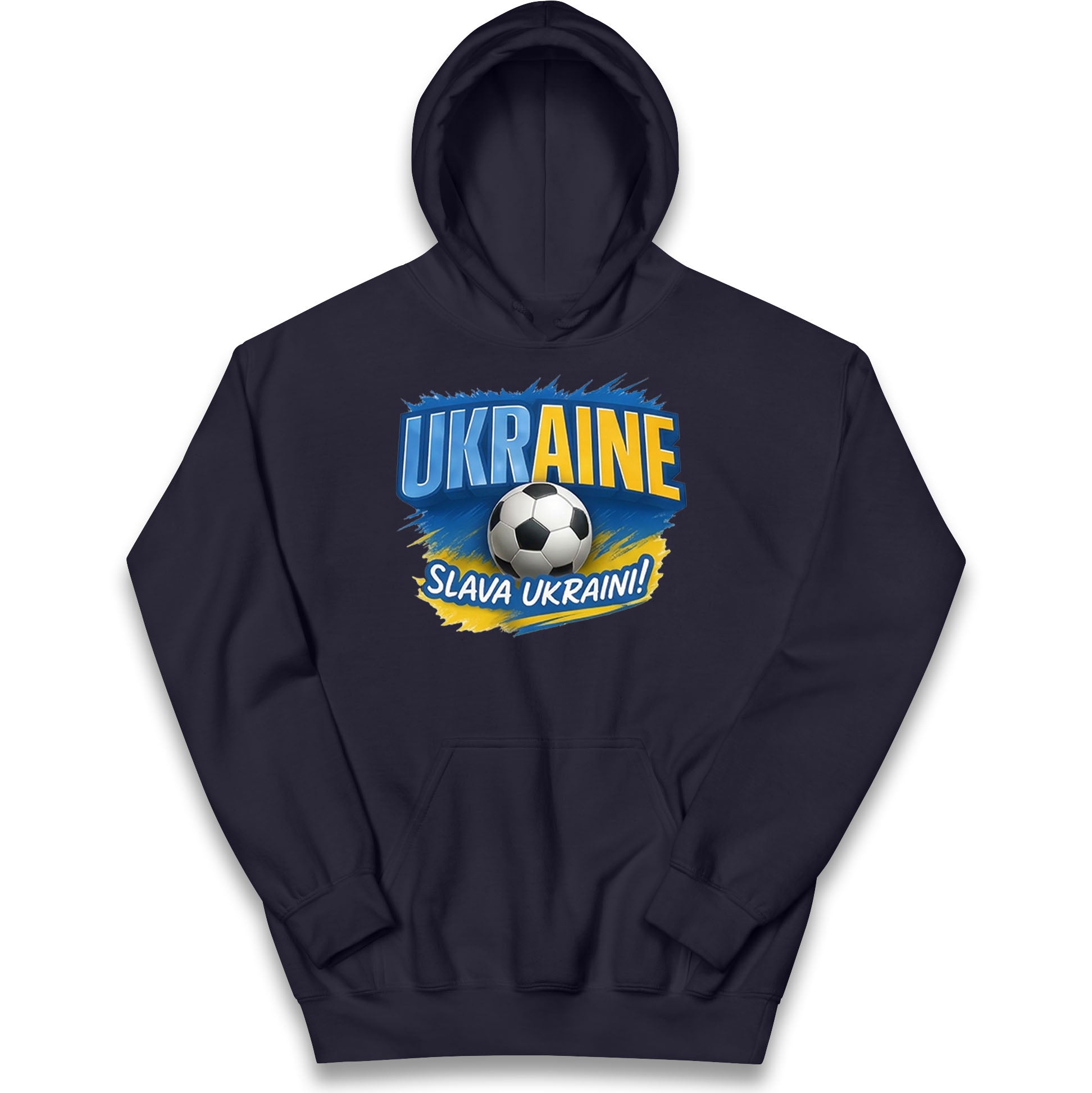 Ukraine Retro World Cup Kids Hoodie